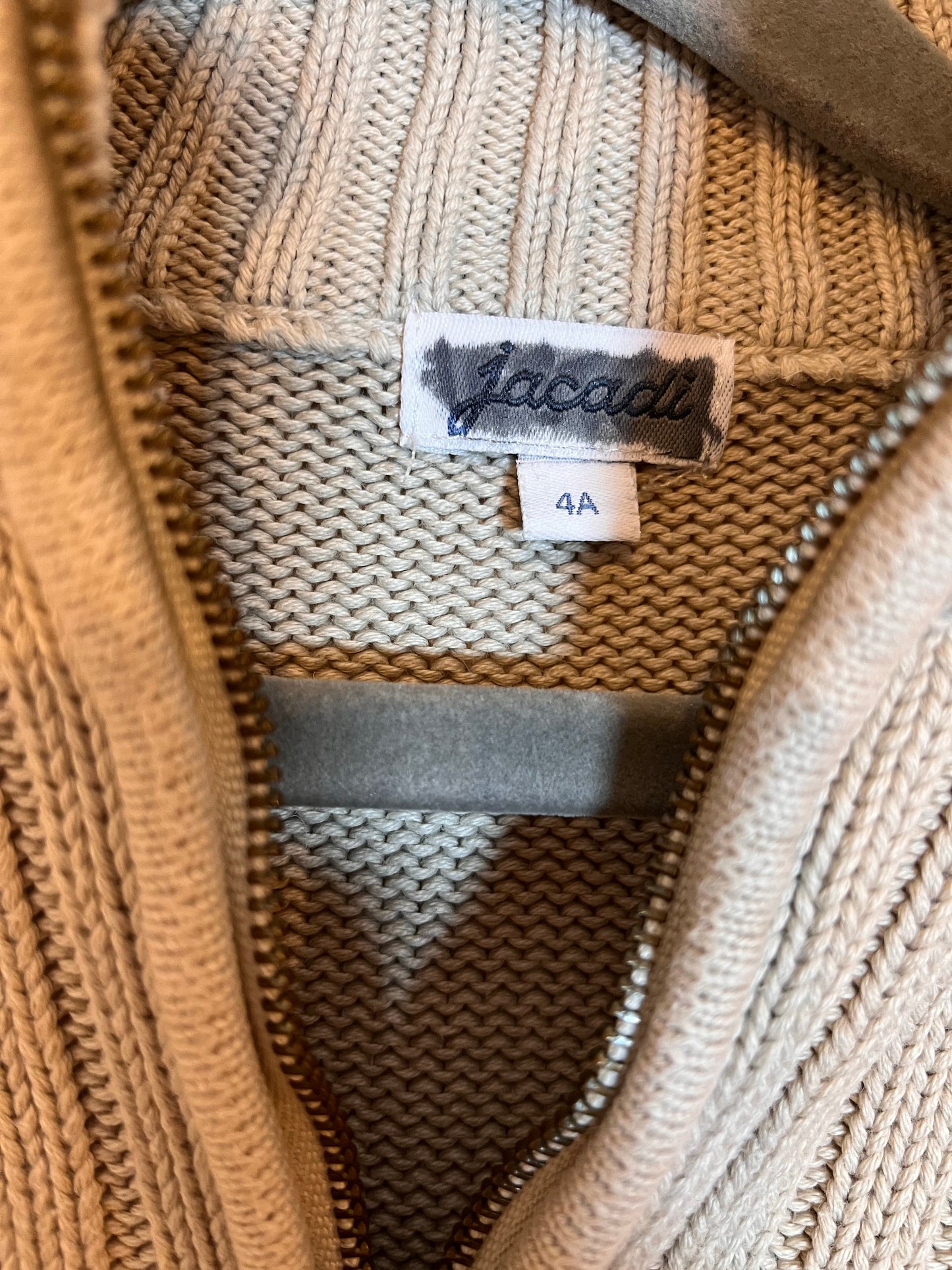 Jacadi Knit 1/4 Zip Sweater (4T)