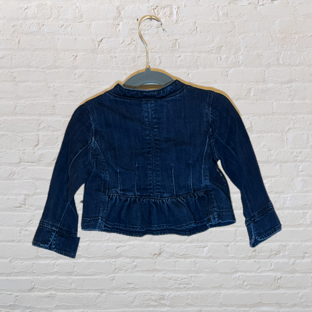 NEW! Gap Snap-Up Denim Jacket (12-18)