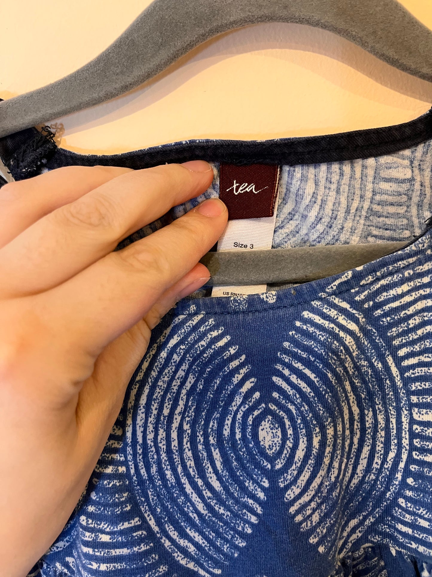 Tea Collection Braided Strap Dress (3T)