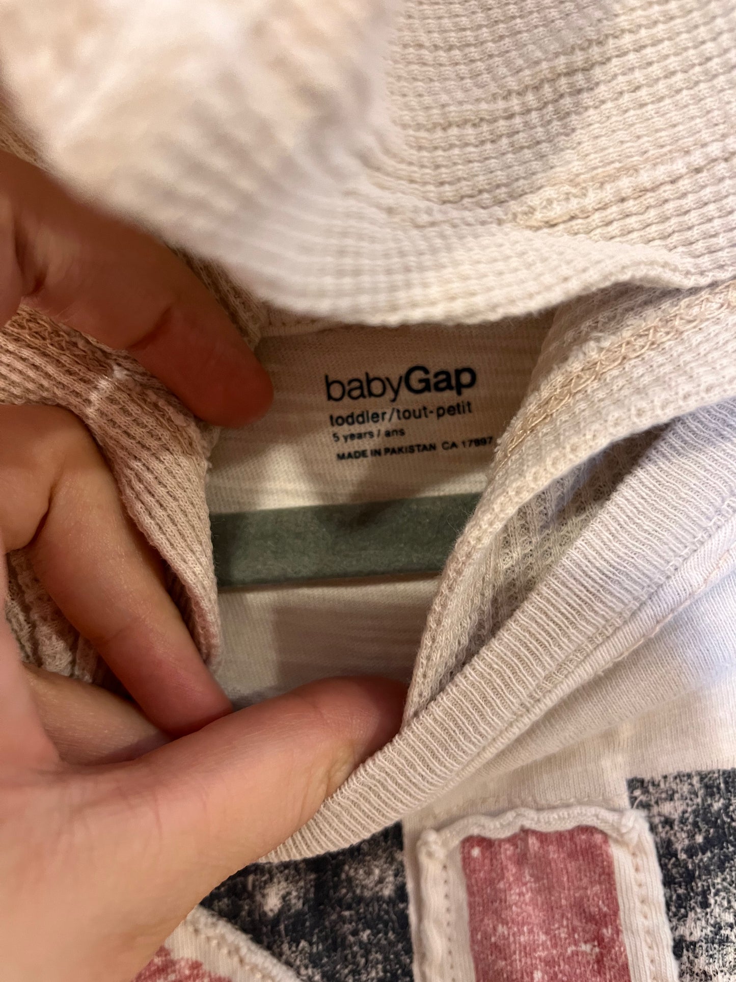 Gap Union Jack Hooded Long-Sleeve (5T)