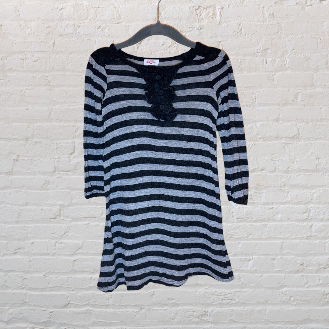 Ella Moss Lightweight Striped Dress (3T)
