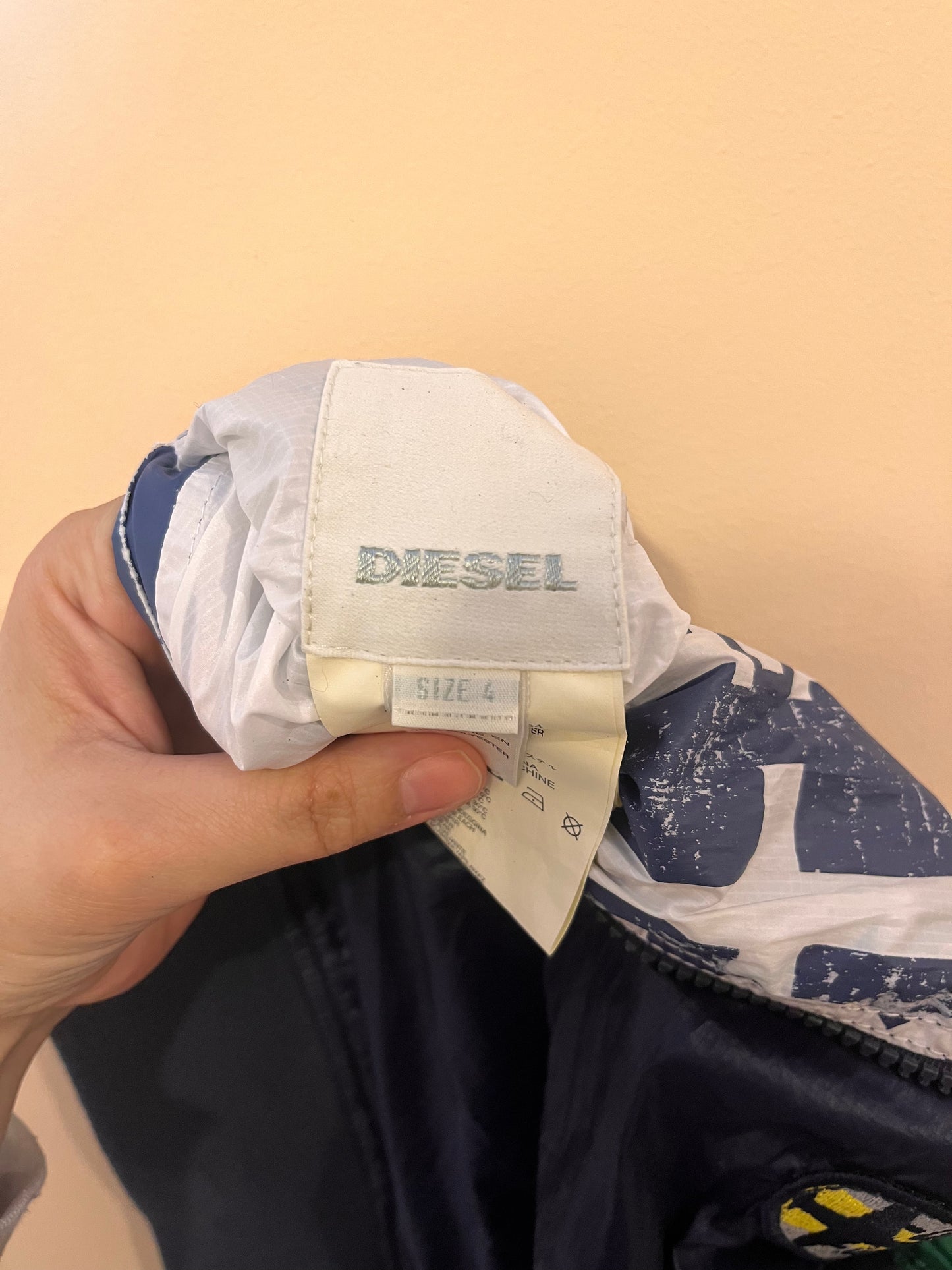 Diesel Colour Block Windbreaker (4T)