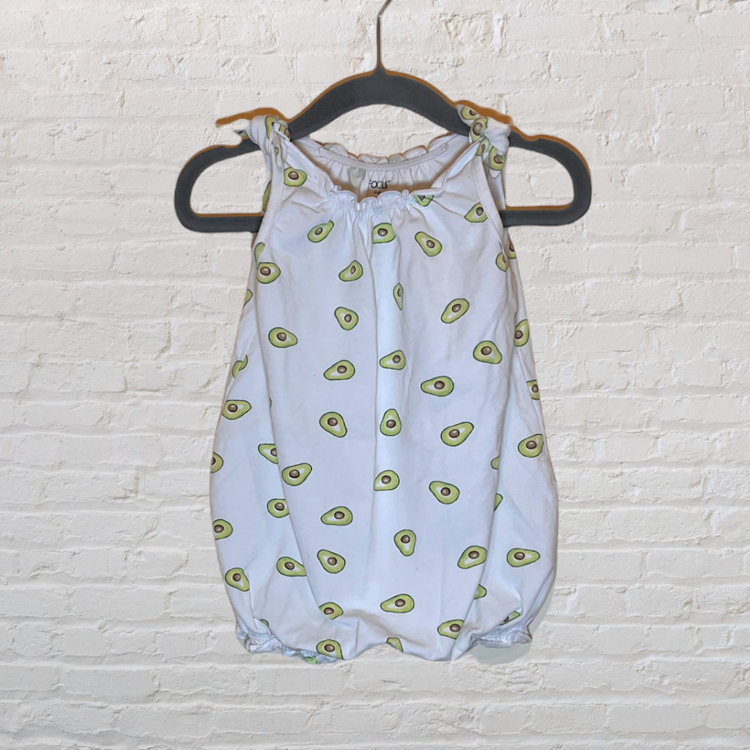 Focus Avocado Romper (6M)