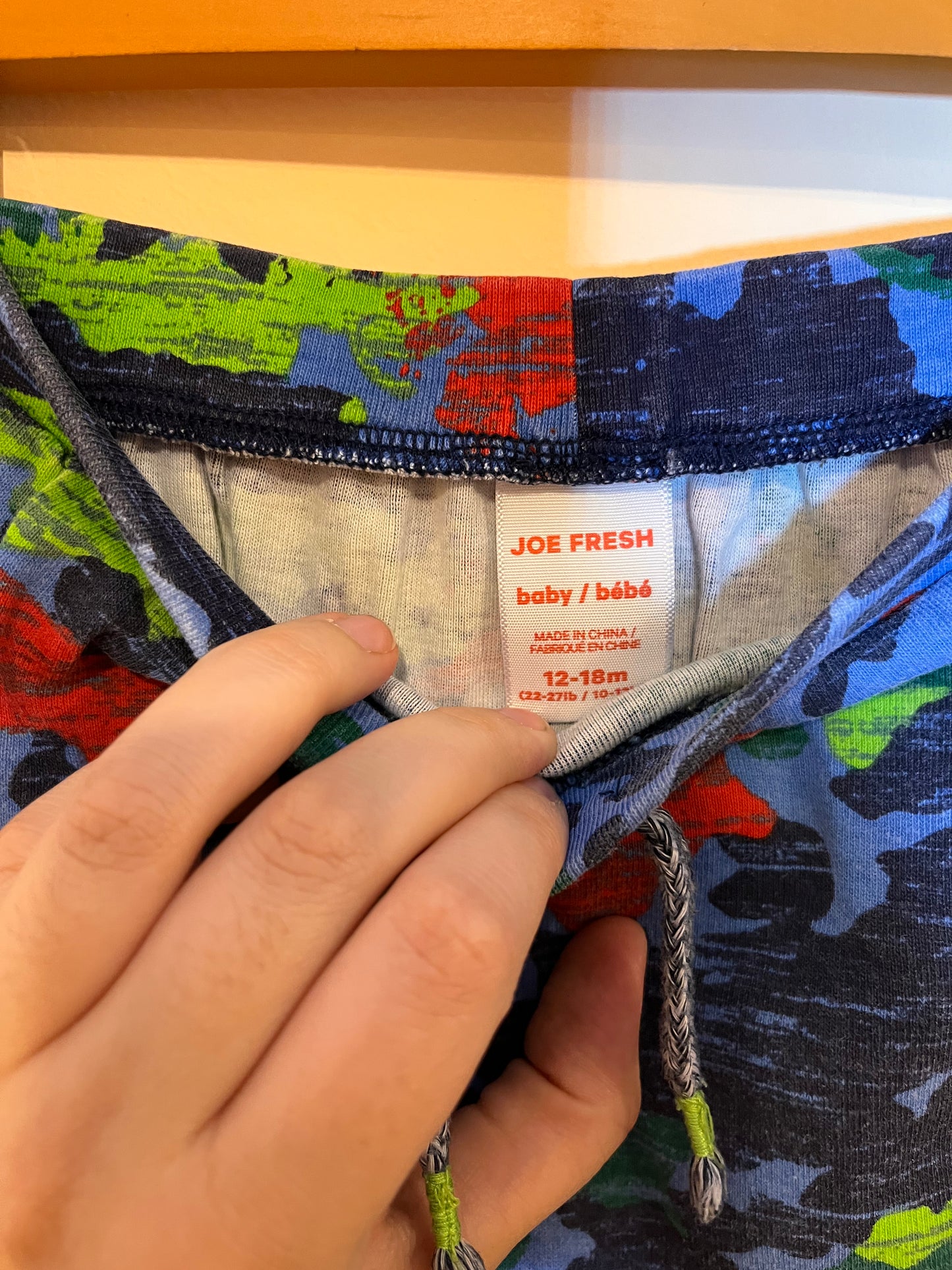 Joe Fresh Colourful Camo Lightweight Harem Pants (12-18)