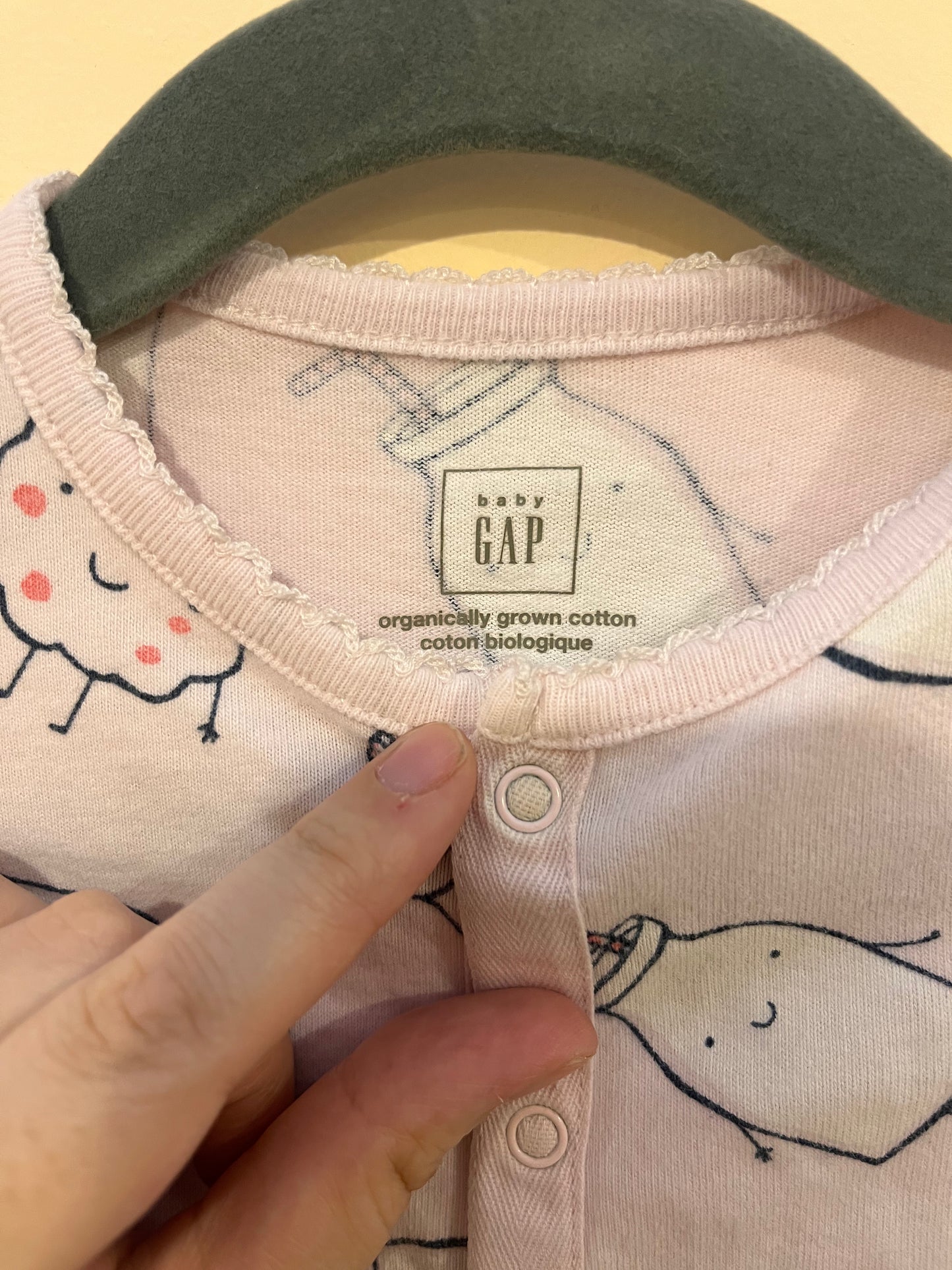 Gap Organic Milk & Cookies Sleeper (0-3)