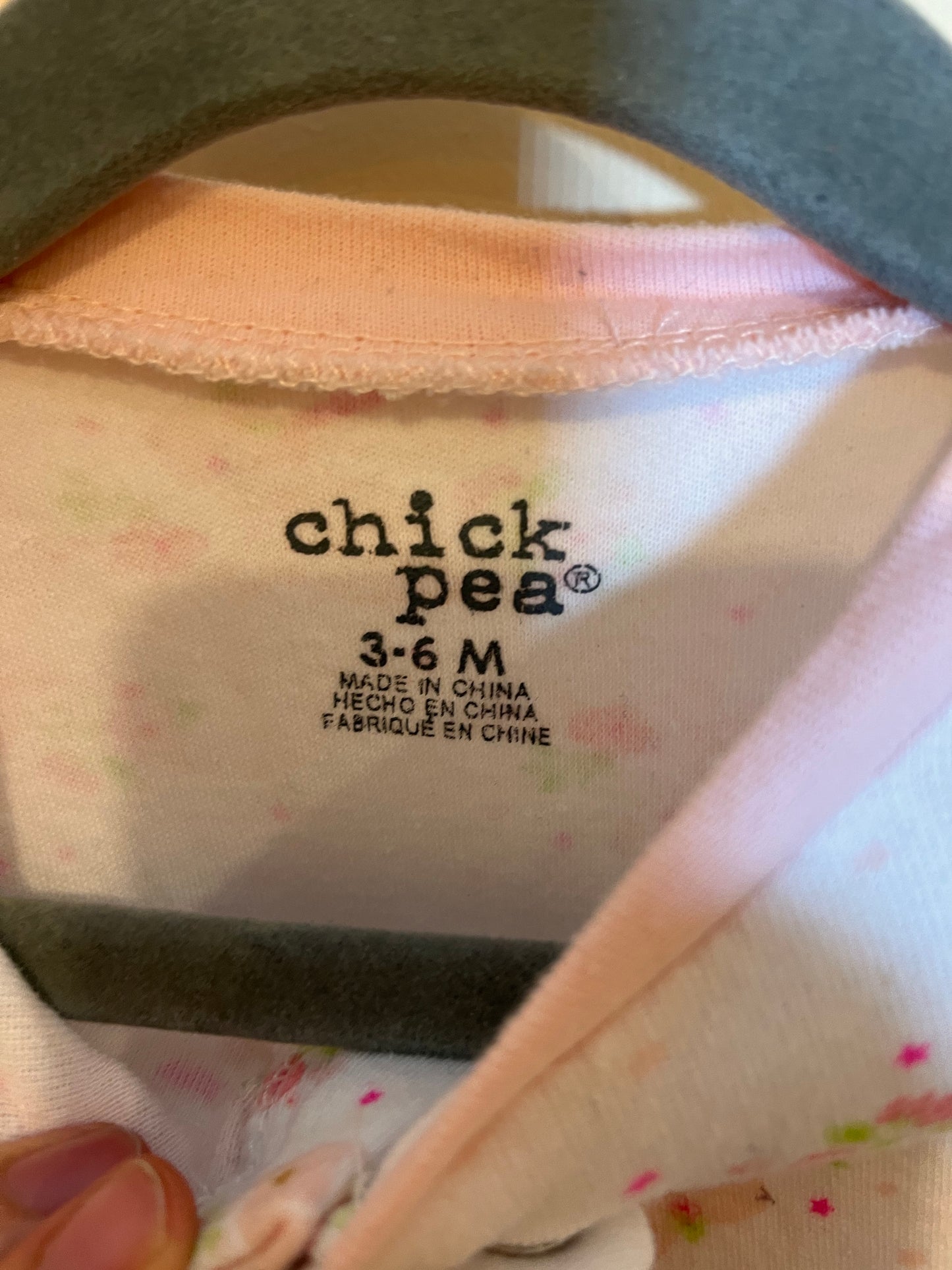 Chickpea Bunny Sleeper (3-6)