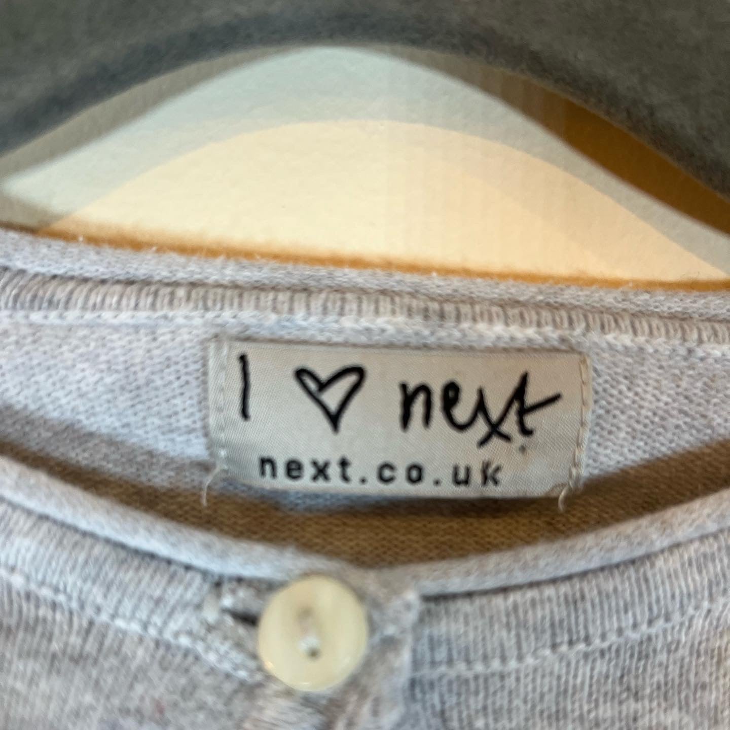 Next Cardigan With Pocket Bunny (9-12)