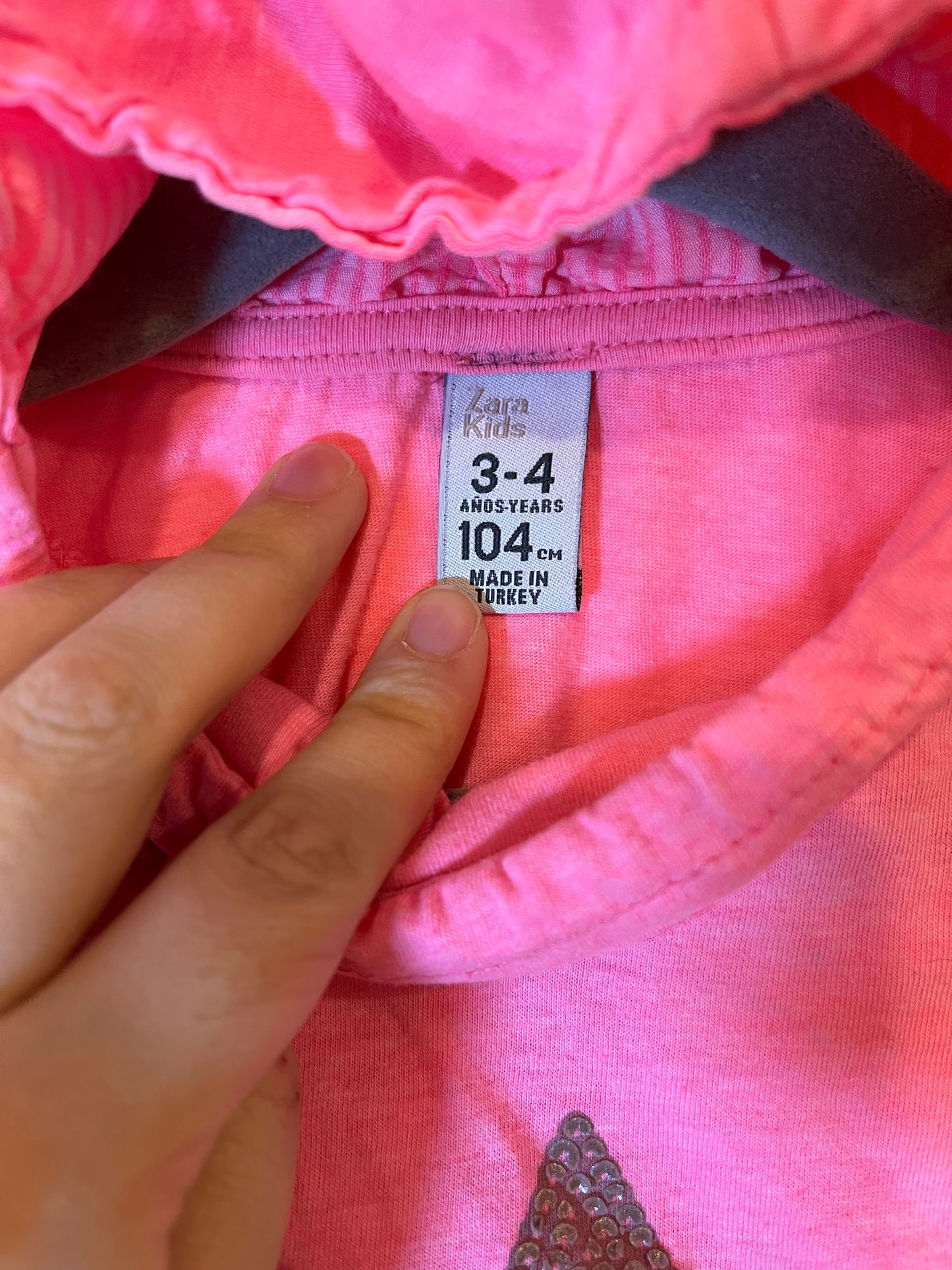 Zara Hooded Mock-Neck Tunic (3T)