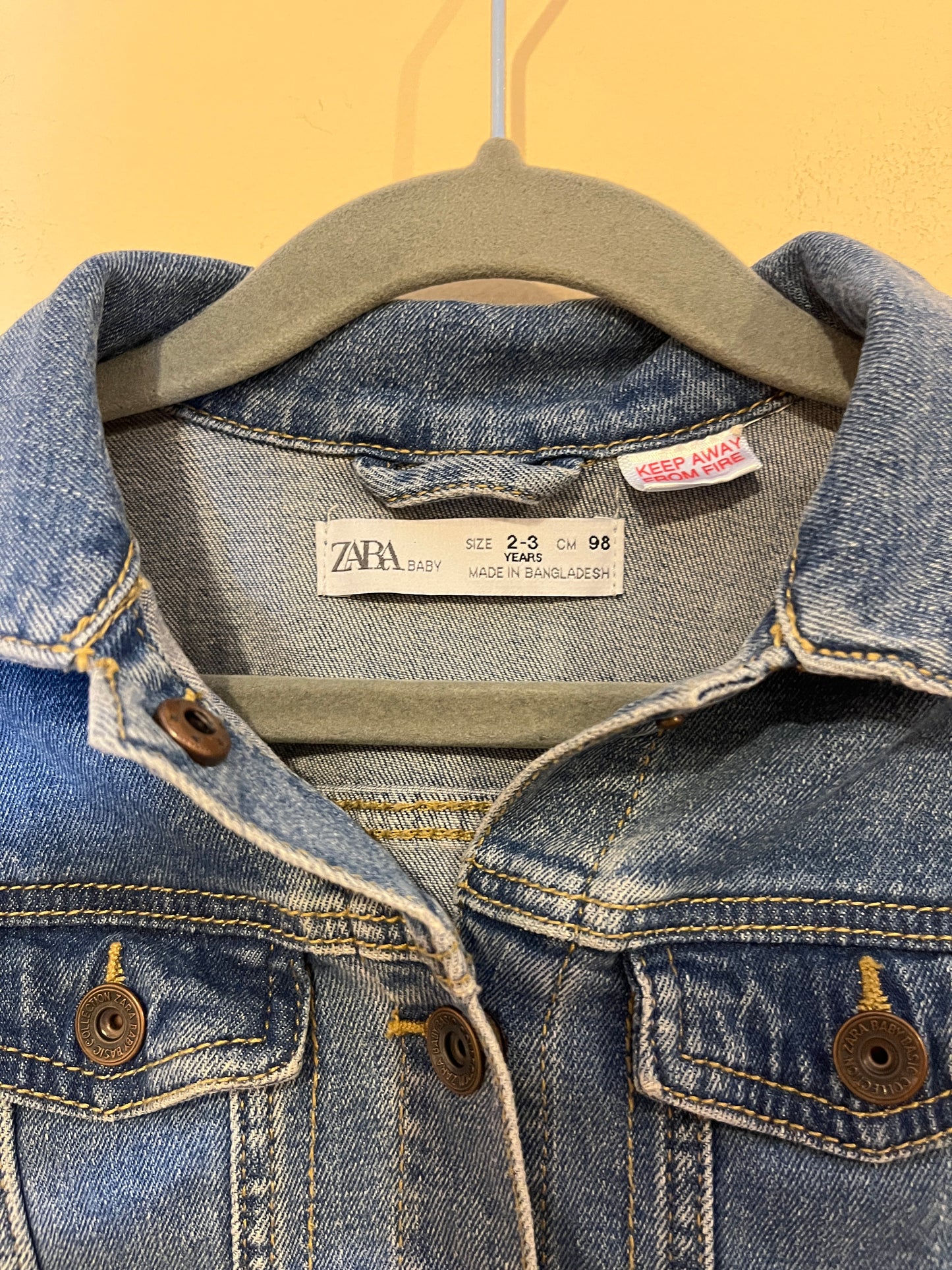 Zara Denim Jacket (3T)