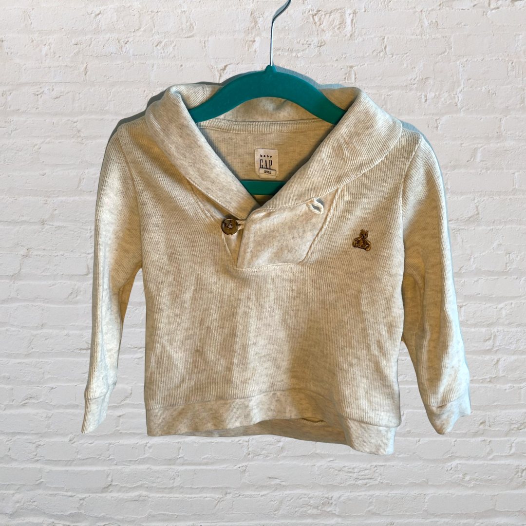 Gap Thermal Knit Mock-Neck Sweater (12-18)
