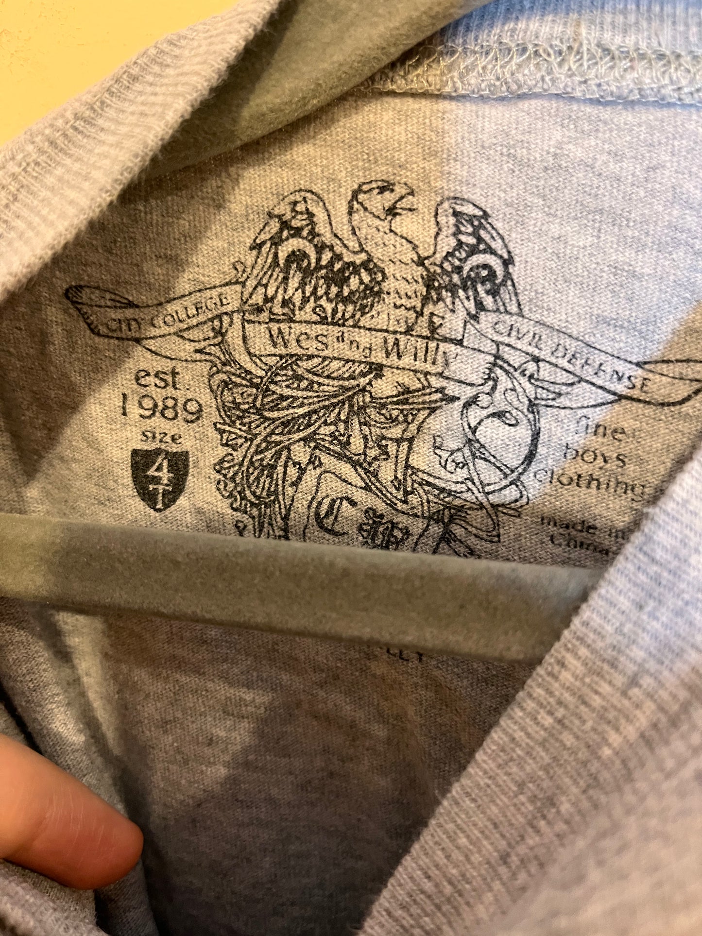 Wes and Willy Basketball Long-Sleeve (4T)