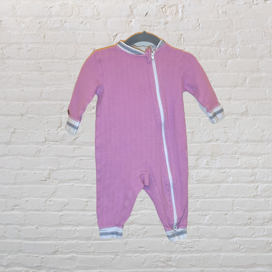 Juddlies Cottage Collection Zip Romper (3-6)