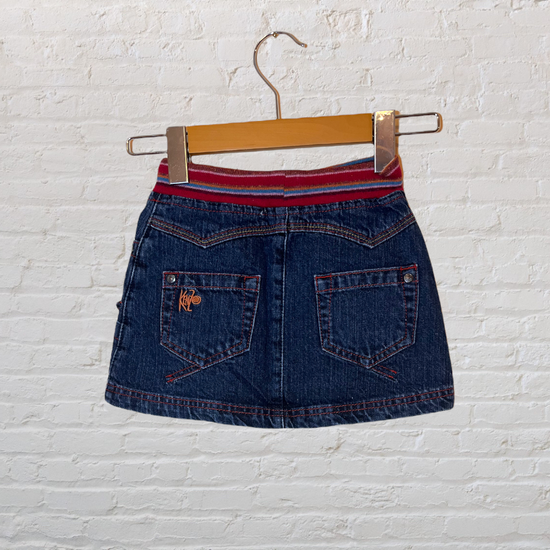 Kenzo Denim Skirt (3T)