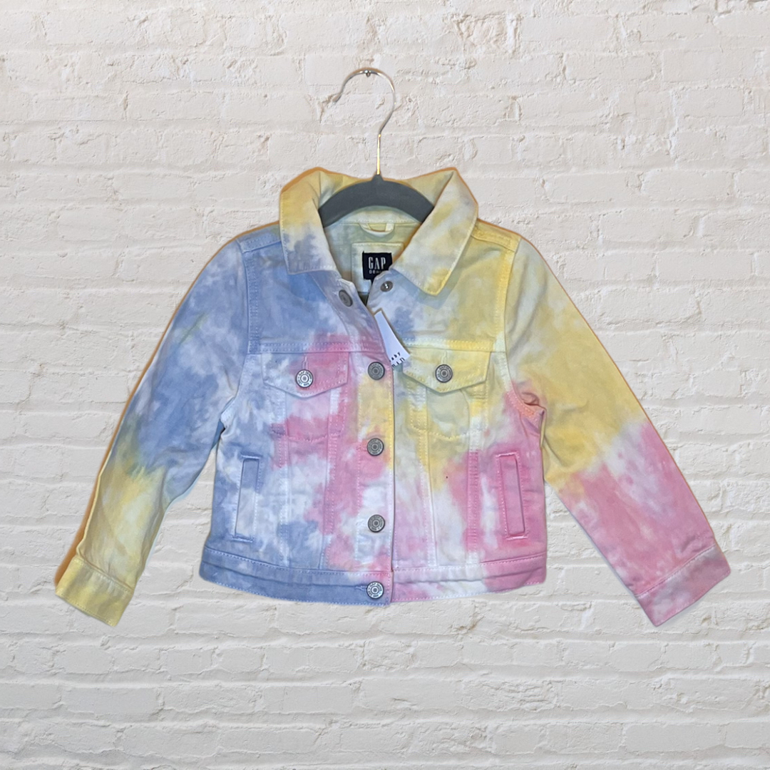 NEW! Gap Tie-Dye Denim Jacket (3T)