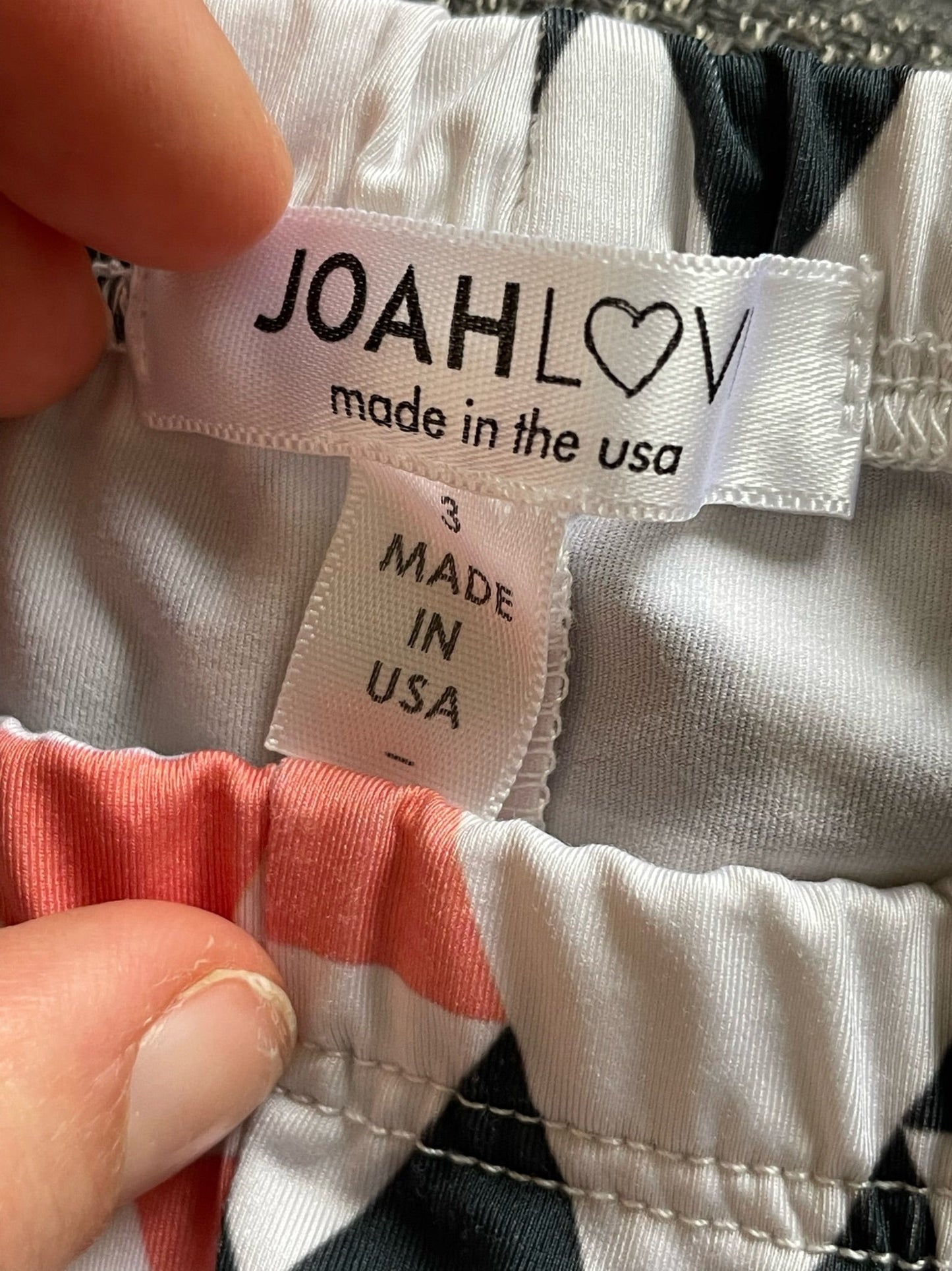 Joah Love Geometric Leggings (3T)