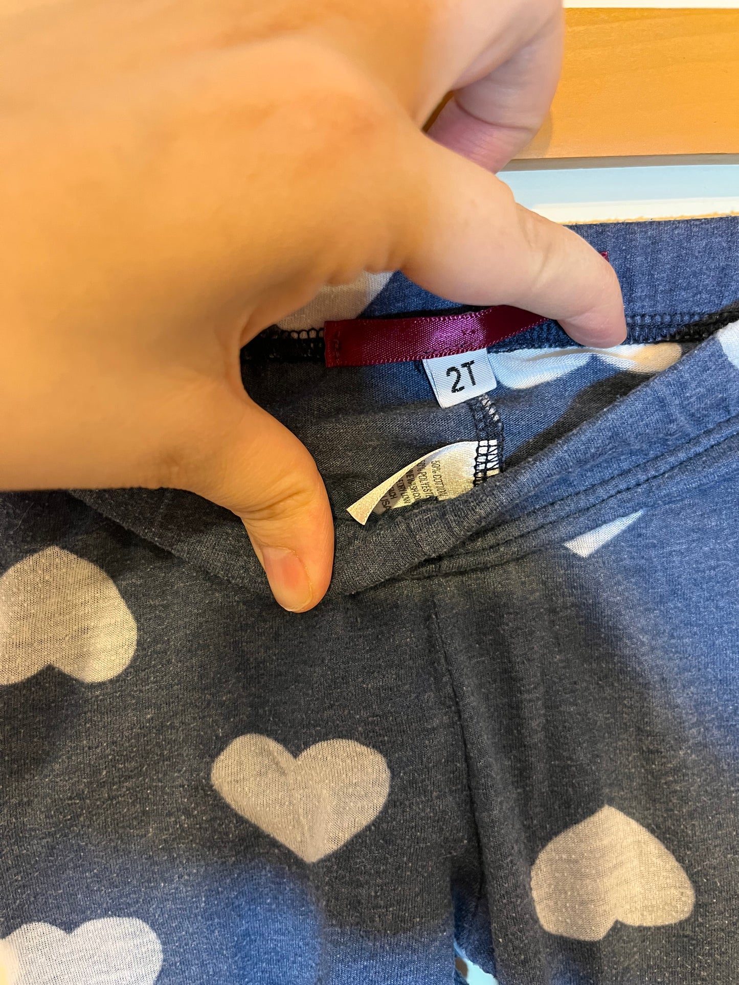 Unknown Brand Heart Leggings (2T)