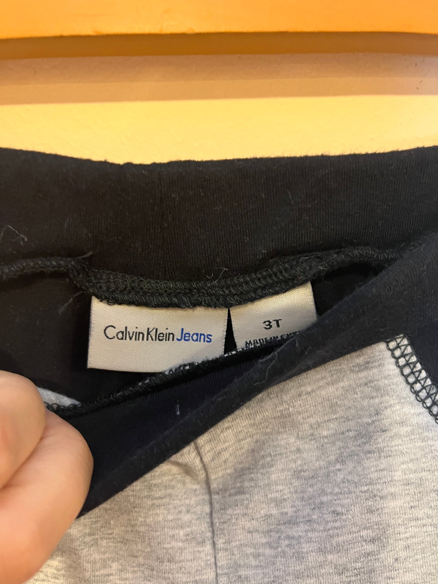 Calvin Klein Colour Block Jeggings (3T)