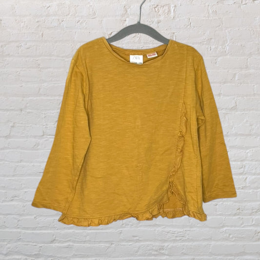Zara Ruffle Long-Sleeve (4-5)