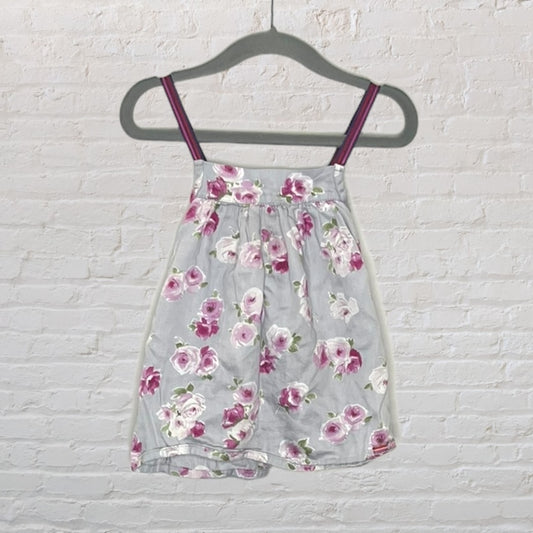 Ikks Floral Criss-Cross Tank (3T)