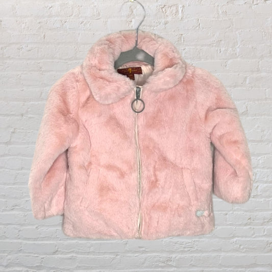 7 For All Mankind Faux Fur Jacket (12M)