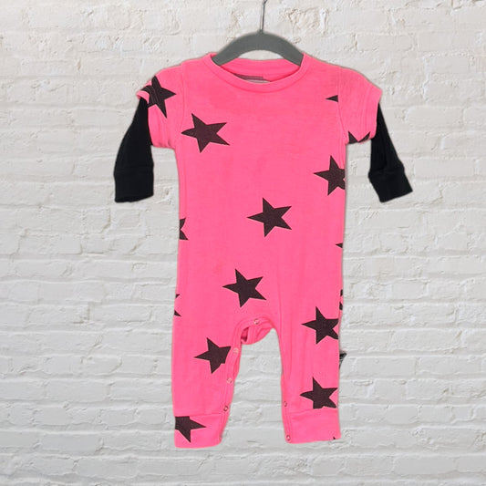 Nununu Star Print Romper (0-6)