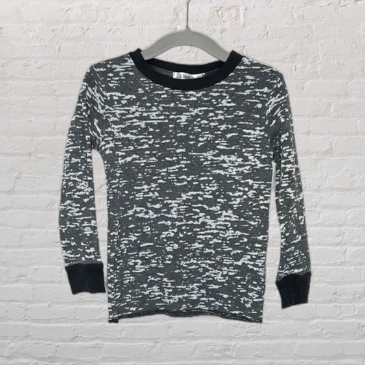 Joah Love Marbled Waffle Long-Sleeve (2T)