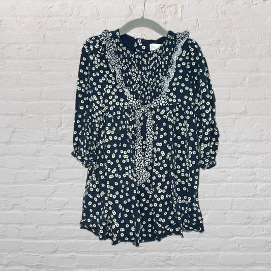 Zara Smocked Daisy Dress (4T)