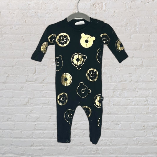 Huxbaby Metallic Donut Romper (3-6)