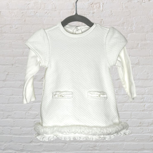 Mayoral Quilted Party Dress (12M)