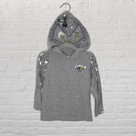 Billybandit Super Bird Mask Hooded Long-Sleeve (3T)