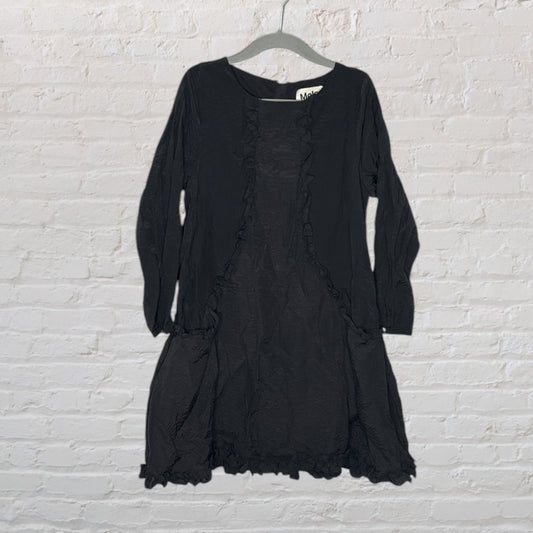 Molo Textured Ruffle Dress (5-6)