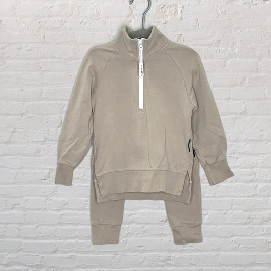 Little Bipsy Half-Zip Jogger Set (18-24)