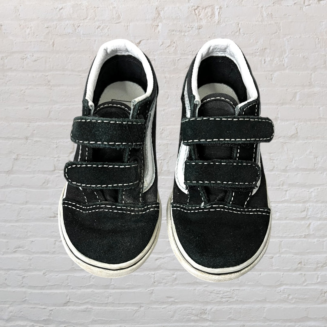 Vans Old Skool Velcro Sneakers (7C)