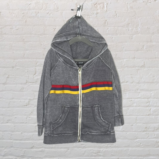 Vintage Havana Stripe Hoodie (4T)