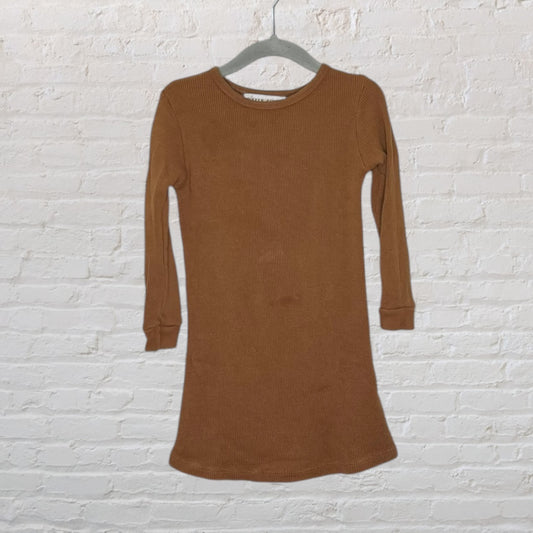 Haven Kids Waffle Knit Dress (3T)