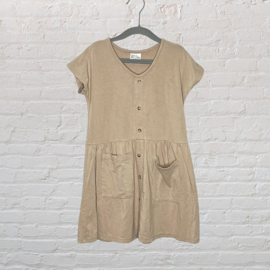 Jax and Lennon Bamboo Pocket Dress (4T)