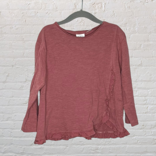 Zara Ruffle Long-Sleeve (4-5)