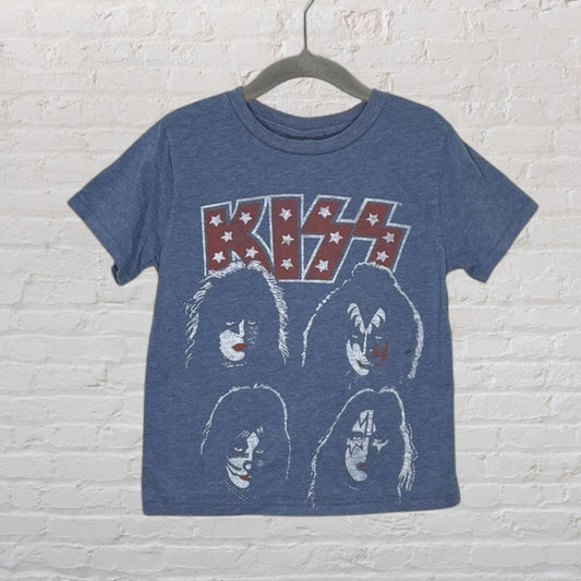 Junk Food Kiss Portraits T-Shirt (4T)