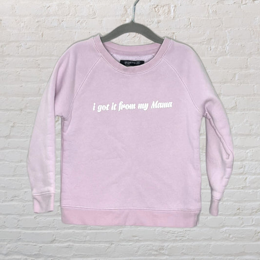 Brunette The Label 'I Got It From My Mama' Sweater (4-5)