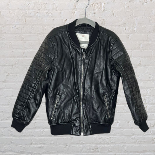 Zara Faux Leather Biker Jacket (6)