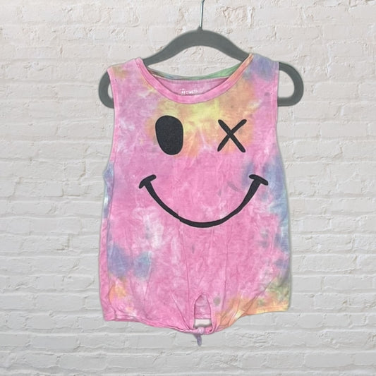 Flowers By Zoe Distressed Winking Face Tank (5T)