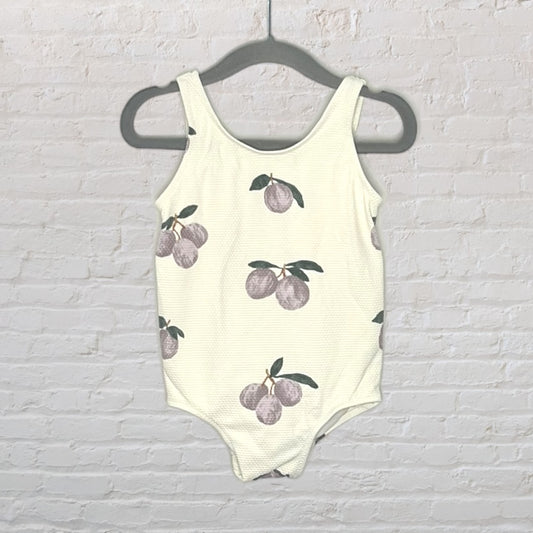 H&M Textured Plum Swimsuit (2T)