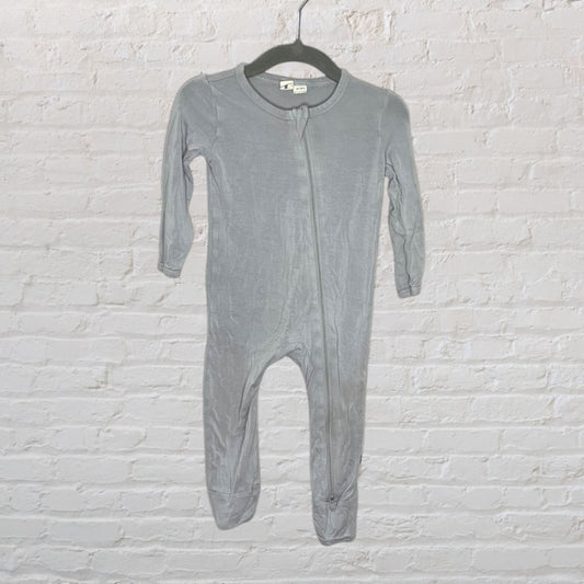 Kyte Baby Bamboo Storm Zip Romper (12-18)