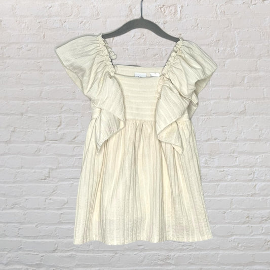 Zara Ribbed Ruffle Dress (3T)