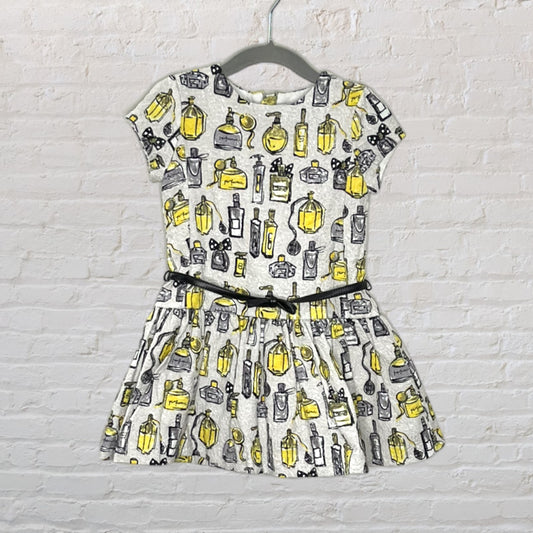 Mayoral Textured Perfume Bottle Dress (2T)