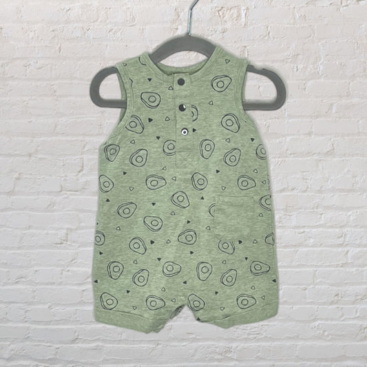 Focus Avocado Romper (9M)