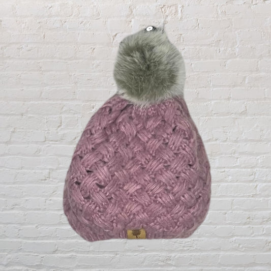 Bedford Road Knit Pom Pom Toque (6-12)