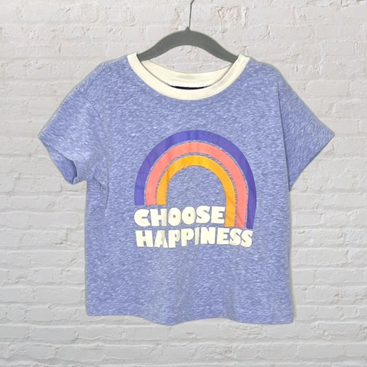Tiny Whales 'Choose Happiness' Boxy T-Shirt