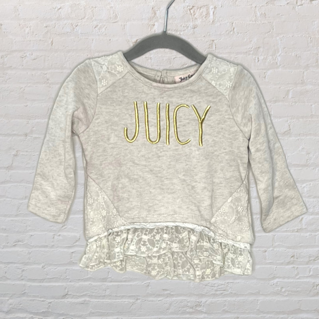 Juicy Lacy Peplum Sweater (18M)