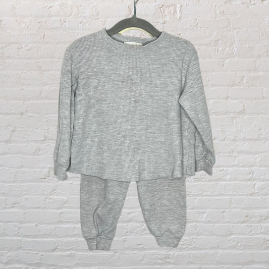 Mikki Rae Waffle Lounge Set (2T)